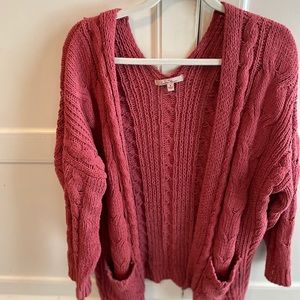 Cozy Cableknit Cardigan